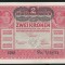q457 AUSTRIA UNGARIA 2 KRONEN COROANE 1917 stampilata D&Ouml; aUNC text in romana