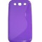 Husa silicon S-case mov (plum) pentru Samsung Galaxy S3 i9300 / Galaxy S3 LTE i9305