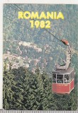 Bnk cld Calendar de buzunar 1982 - ONT - Telecabina Sinaia