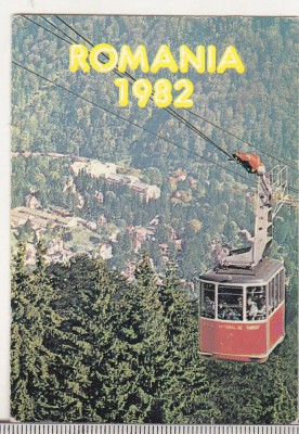 bnk cld Calendar de buzunar 1982 - ONT - Telecabina Sinaia foto
