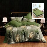 LENJERIE FINET 6 PIESE CU HUSĂ &ndash; 160&times;200 ȘI 180&times;200 (ISABELLA-VH)