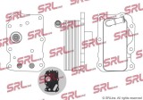 Radiator racire ulei motor, termoflot Jaguar E-Pace, F-Pace, Xe, Xf, motor: 2.0 d, 2.0 T, garnituri incluse, 65x140x45, SRLine, Aluminiu,