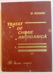 TRATAT DE CHIMIE ANORGANICA,VOL.2 de DUMITRU NEGOIU,BUC. 1972 foto