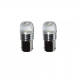 Set 2 becuri Led 1156 3 led SMD pentru pozitie, semnalizare, Universal