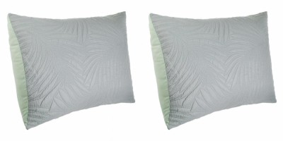 Set 2 Fata de Perna AVA, Verde Menta cu Model Frunze &amp;ndash; 70x50 cm foto