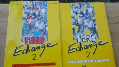 Libre echange 2. Methode de francais+Cahier de l&amp;#039;eleve- J. Courtillon, G. D. de Dalins foto