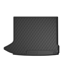 Tavita portbagaj Audi Q3 8U, 2011-2019, pt podea inaltata, extensie stanga, din cauciuc Rubbasol, marca Gledring