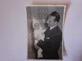 Fotografie dimensiune 6/9 cm cu tată cu copil