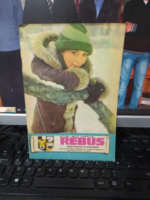 Rebus, revistă bilunară de divertisment, 15 mar. 1985, nr. 6, 666, anul 28, 151 foto