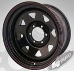 Jante Off-road, 16inch, montaj-25, spa?ierea ?uruburilor 6x139,7, diametru 110mm, latime 8inch,negru,4MADF032 foto