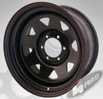Jante Off-road, 16inch, montaj-25, spațierea șuruburilor 6x139,7, diametru 110mm, lăţime 8inch,negru,4MADF032 Jante Off-road, 16inch, montaj-25, spațierea șuruburilor 6x139,7, diametru 110mm, lăţime 8inch,negru,4MADF032
