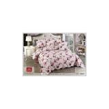 Cumpara ieftin Set cuvertura pat - 2 persoane - 3 piese bumbac - Romania - model EST127