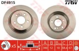 Disc frana MERCEDES S-CLASS (W221) (2005 - 2013) TRW DF4915