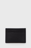 Karl Lagerfeld card holder femei, culoarea negru