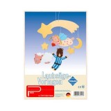 Sablon din lemn, sweet dreams, pentru traforaj, dimensiunea A4, Pebaro 374/1S