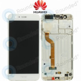 Huawei Honor 8 (FRD-L09, FRD-L19) Capac frontal modul display + LCD + digitizer alb
