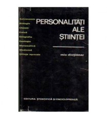 colectiv - Personalitati ale stiintei - Mic dictionar - 105669