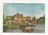 FA25-Carte Postala- FRANTA - Autrefois, Les Chateaux de la Loire, circulata 1980, Fotografie