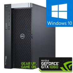 DELL Precision T7600 Workstation, 2 x Intel HEXA Core Xeon E5-2265 2.40 GHz, 32GB DDR3 ECC, 240GB SSD + 1TB HDD, GeForce GTX 1060 foto