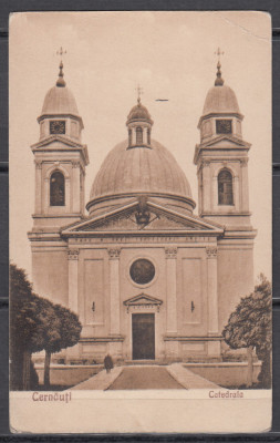 BUCOVINA CERNAUTI CATEDRALA CIRCULATA 1929 foto