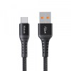Cablu Date si Incarcare USB-A - USB-C McDodo CA-2271, 18W, 1m, Negru, Universal