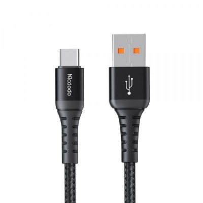 Cablu Date si Incarcare USB-A - USB-C McDodo CA-2271, 18W, 1m, Negru foto