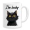Cana alba personalizata &quot;I&#039;m lucky&quot;, INOVATIX&reg;. 330ml