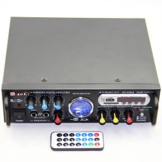 Amplificator Teli, BT-288A, Functie karaoke, Egalizator Mp3, USB/ SD, FM RADIO, Telecomanda