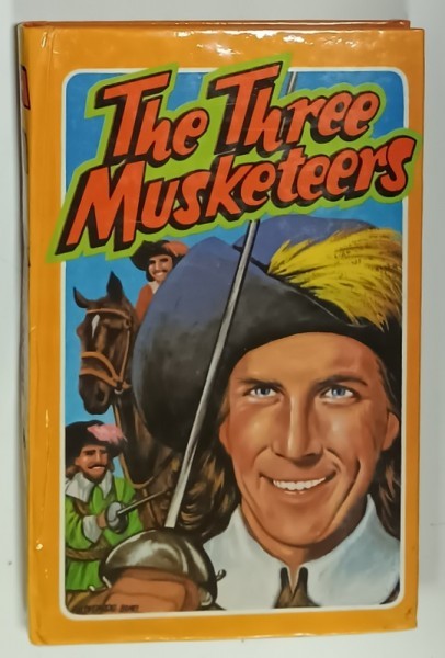 THE THREE MUSKETEERS by ALEXANDRE DUMAS , ANII &#039;70, COPERTA ORIGINALA CARTONATA