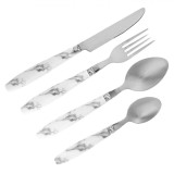 Set Tac&acirc;muri, AKE, M&acirc;ner Marmură, 12 Bucăți, Oem