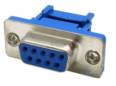 Conector DB9, mama, sertizare, pe cablu - 124007 foto