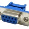 Conector DB9, mama, sertizare, pe cablu - 124007