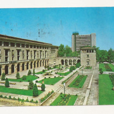 F2 - Carte Postala - Mamaia - Hotel Bucuresti, circulata 1977