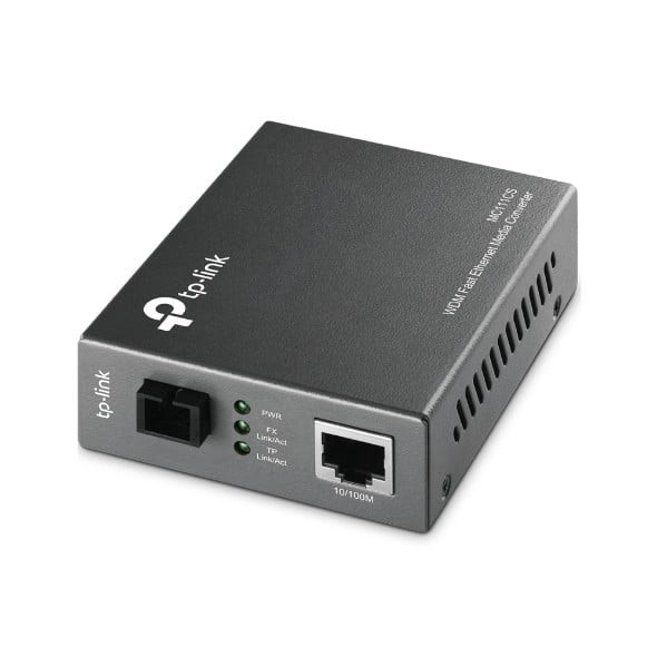 Media Convertor WDM 10/100 Mbps RJ45 - 100 Mbps Single-mode SC Bi-directional - TP-Link Omada MC111CS