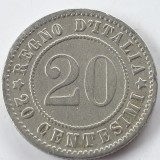 Italia 20 centesimi 1894 KB