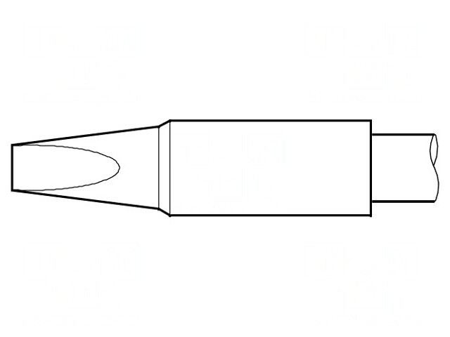 V&acirc;rf șurubelniță 4x1,3mm longlife