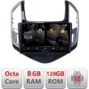Navigatie Chevrolet Cruze 2013- 5960Pro-1267 Android Octa Core Qualcomm 2K Qled 8+128 DTS DSP 360 4G Optical CarStore Technology
