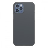Husa Apple iPhone 12 Pro Max, Baseus Comfort Case, Negru, 6.7 inch