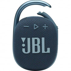 Boxa portabila JBL Clip 4, Bluetooth, IP67, Albastru