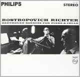Beethoven: Sonatas for Piano &amp; Cello | Mstislav Rostropovich, Karl Richter, Clasica, Philips