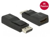 Adaptor Displayport 1.2 la HDMI T-M 4K Pasiv negru, Delock 65685