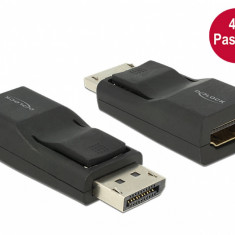 Adaptor Displayport 1.2 la HDMI T-M 4K Pasiv negru, Delock 65685