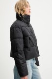 Answear Lab geaca femei, culoarea negru, de iarna, oversize