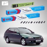 Cumpara ieftin Ștergătoare Toyota Avensis T22 Estate 1997-2003 | Set Față și Spate Flat Premium &ndash; TeamCar&reg;