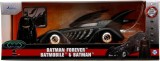 JADA DC SET BATMAN FOREVER FIGURINA BATMAN SI MASINUTA METALICA BATMOBILE SCARA