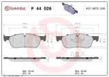 BREMBO P 44 026 PRIME LINE set placute frana,frana disc