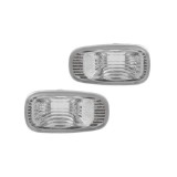 Lampa semnalizare aripa Toyota Land Cruiser V8 (Fj200), , Toyota Prius (Xw20), , alb transparent, fara suport bec, omologare ECE, , Stanga, Dreapta