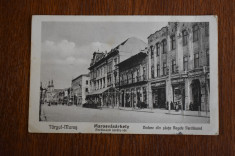 Targul Mures - Vedere din piata Regele Ferdinand 1920 foto