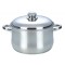 Cratita din inox cu capac din inox Grunberg, 8.7 l, 28 cm