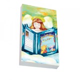 Cumpara ieftin Carnetel de buzunar Soapta Stelelor Inger Citind 5 x 8 cm 100 Foi Velina Legare Brosata Coperta Lucioasa